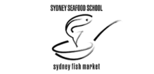 Sydney fish market Sydney Seafood School logo